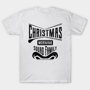 christmas morning squad family vintage T-Shirt